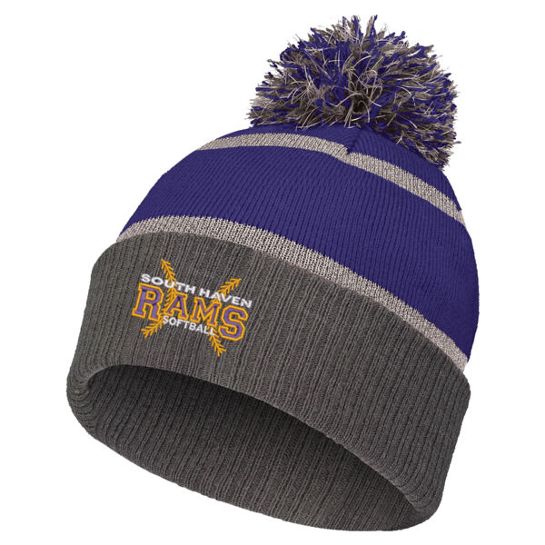 8 1/2" Reflective Knit Beanie Thumbnail